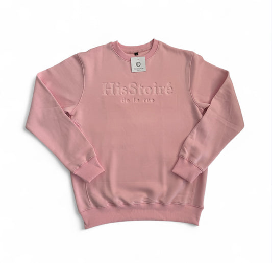 The pink classic crewneck
