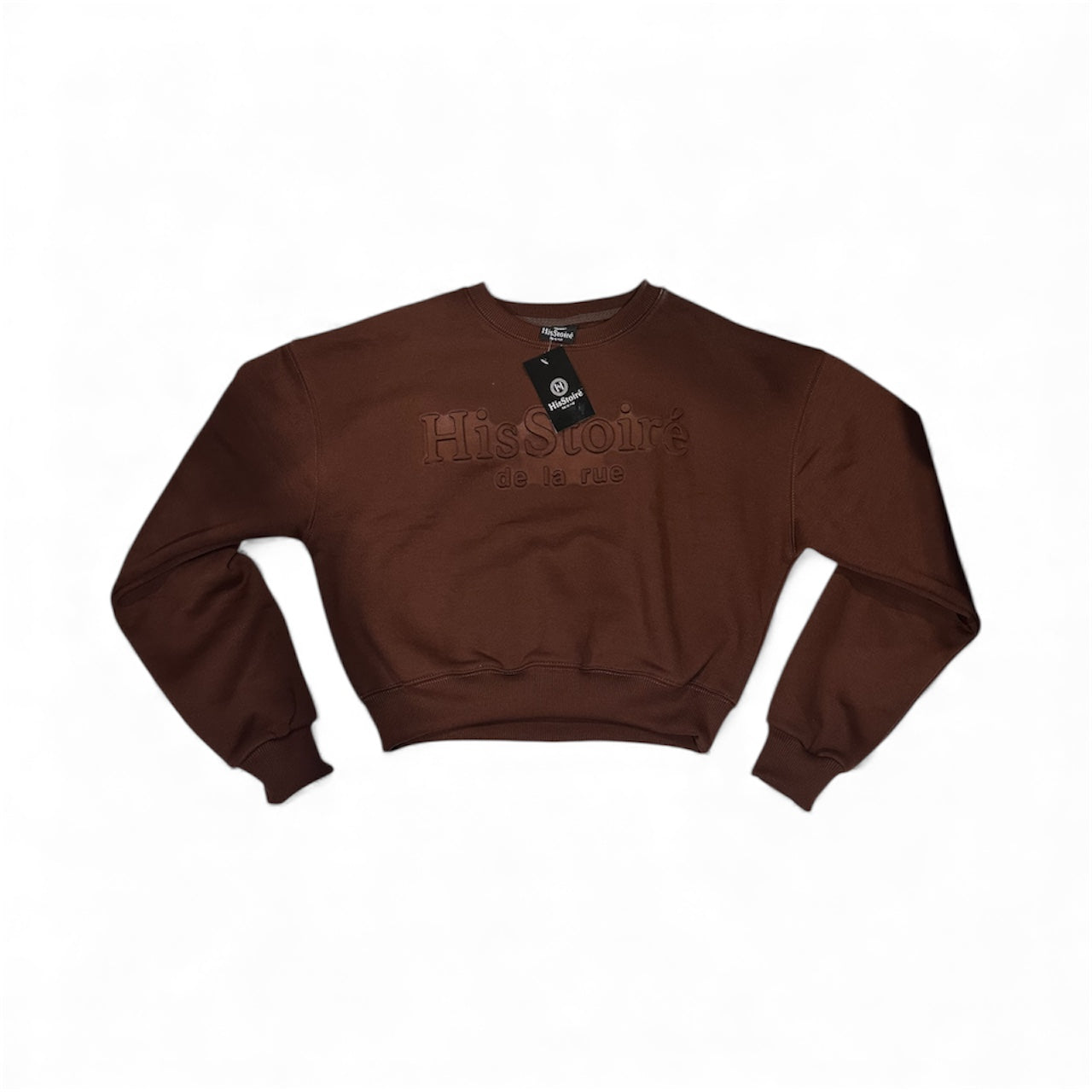 The classy crewneck (chocolate brown)
