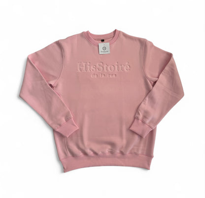 The pink classic crewneck