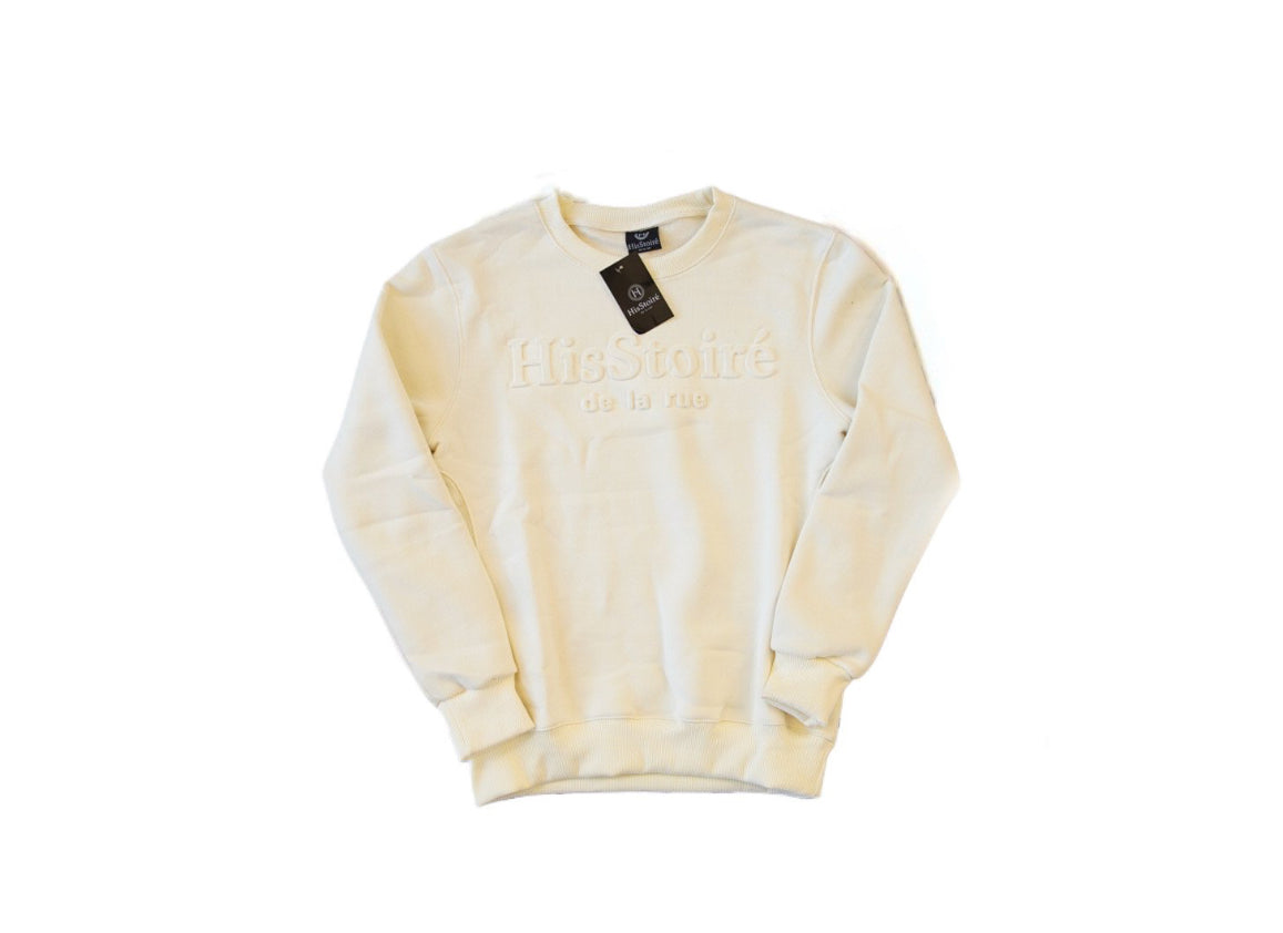 The classy crewneck (cream)