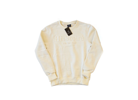 The classy crewneck (cream)