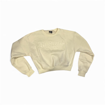 The classy crewneck (cream)