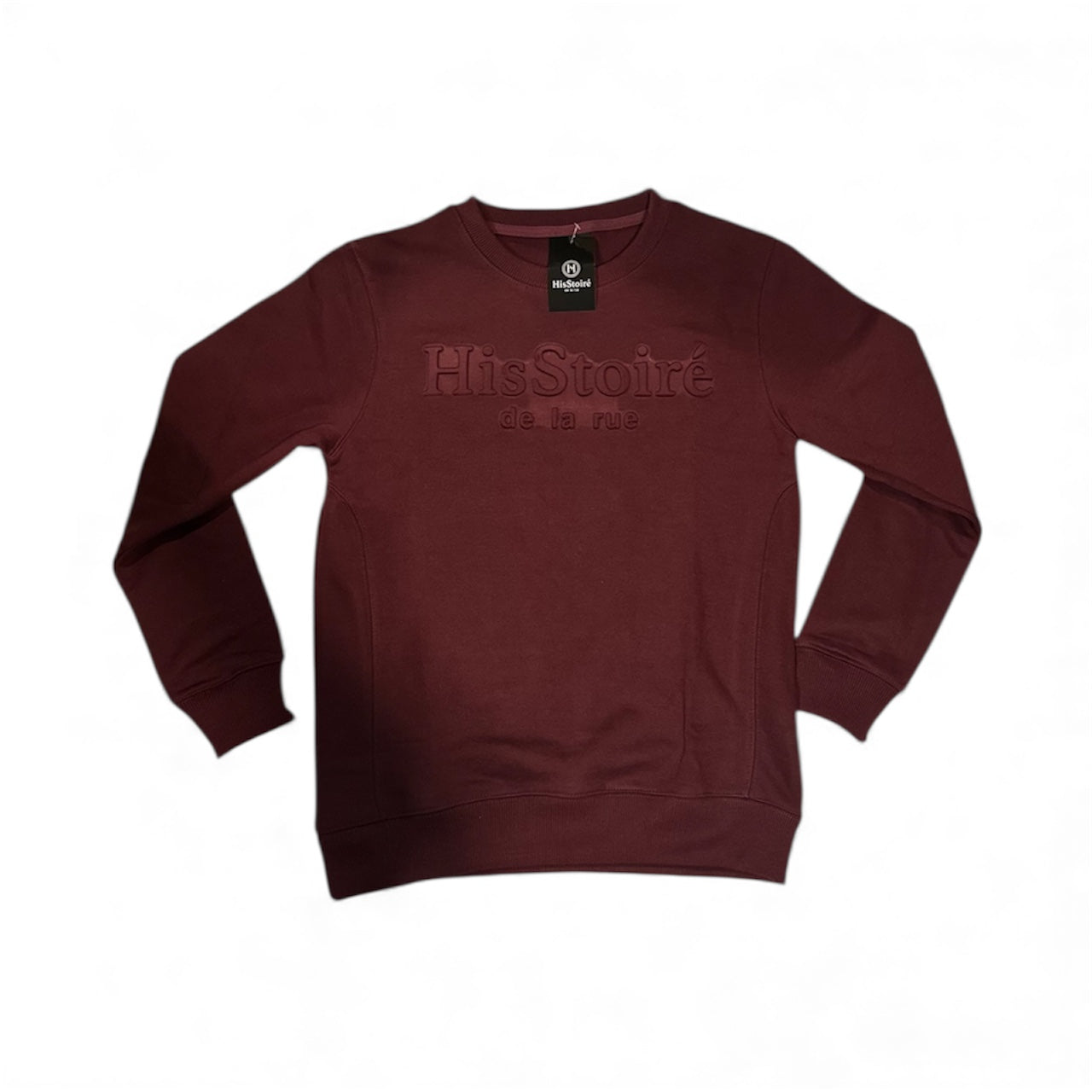 The classy crewneck (burgundy)